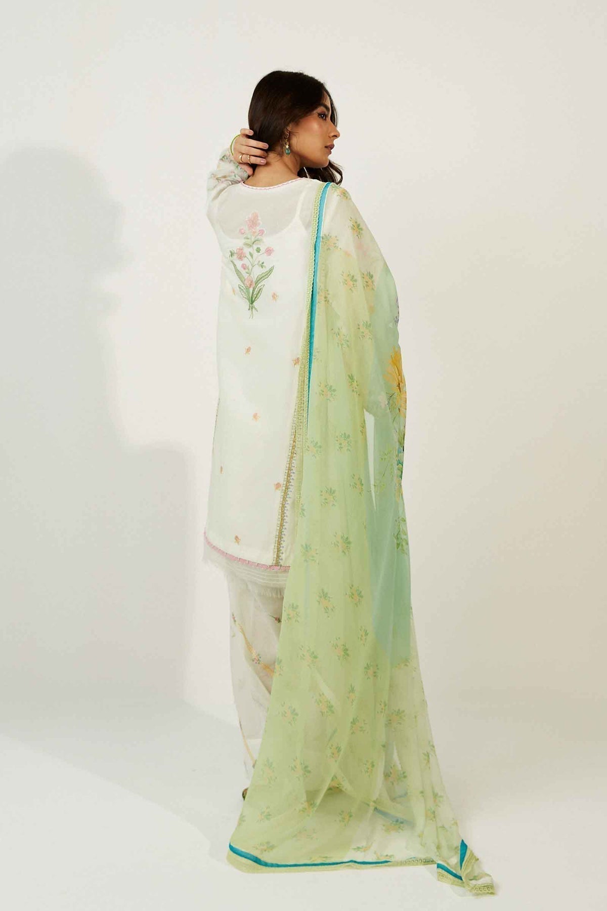 ZARA SHAHJAHAN-ZCE23-6A-COCO LAWN VOLUME ll 2023 - House Of Hania