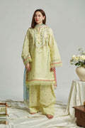 ZARA SHAHJAHAN-ZCE23-6B-COCO LAWN VOLUME ll 2023 - House Of Hania