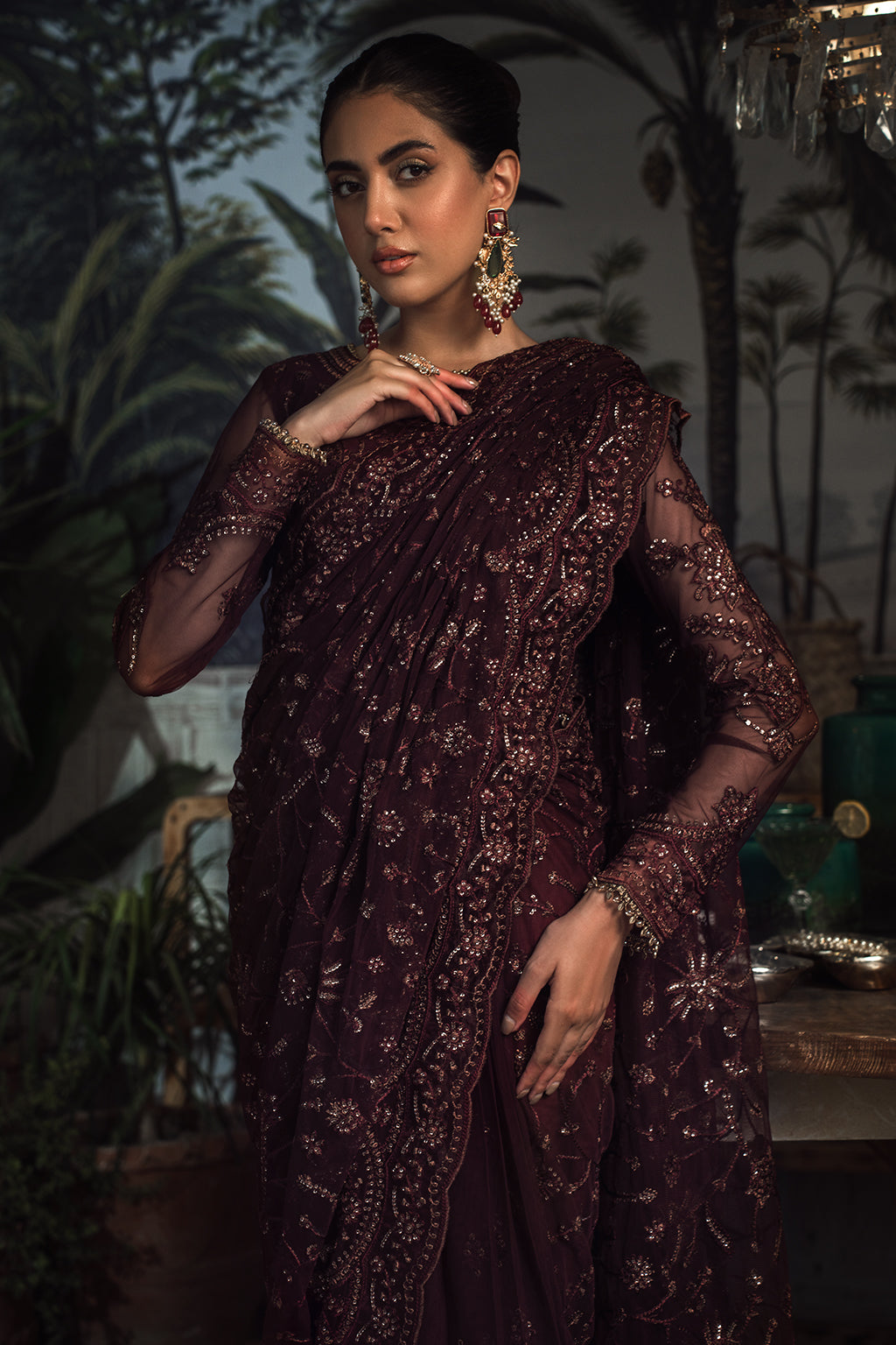 ZARIF - ZLR 06 CARMINE - House Of Hania