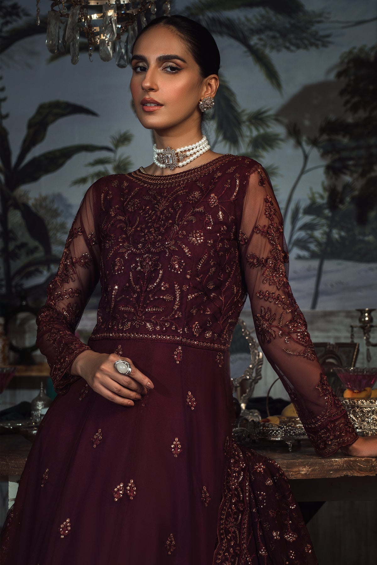 ZARIF - ZLR 06 CARMINE - House Of Hania