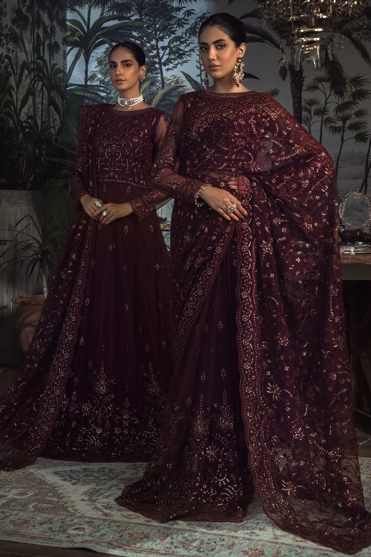 ZARIF - ZLR 06 CARMINE - House Of Hania