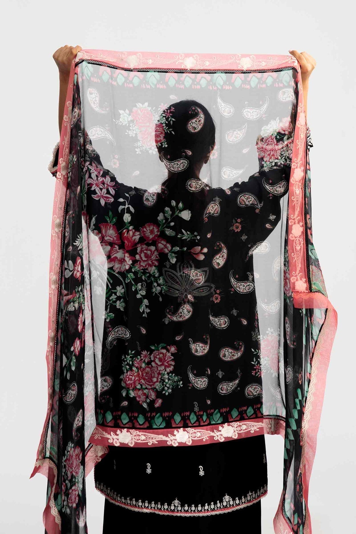 Zara Shahjahan - COCO LAWN SS '23 - Z23-9B - TC-365 - House Of Hania