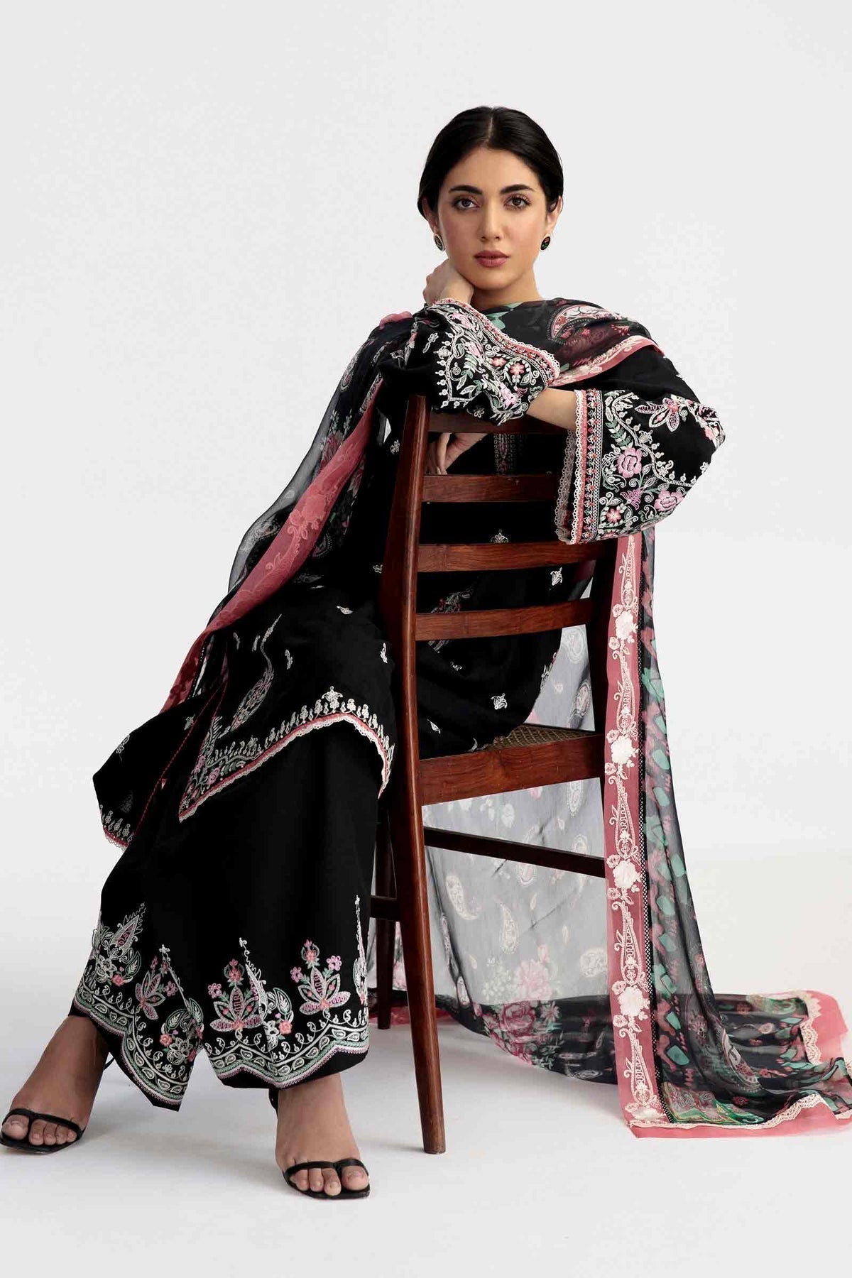 Zara Shahjahan - COCO LAWN SS '23 - Z23-9B - TC-365 - House Of Hania