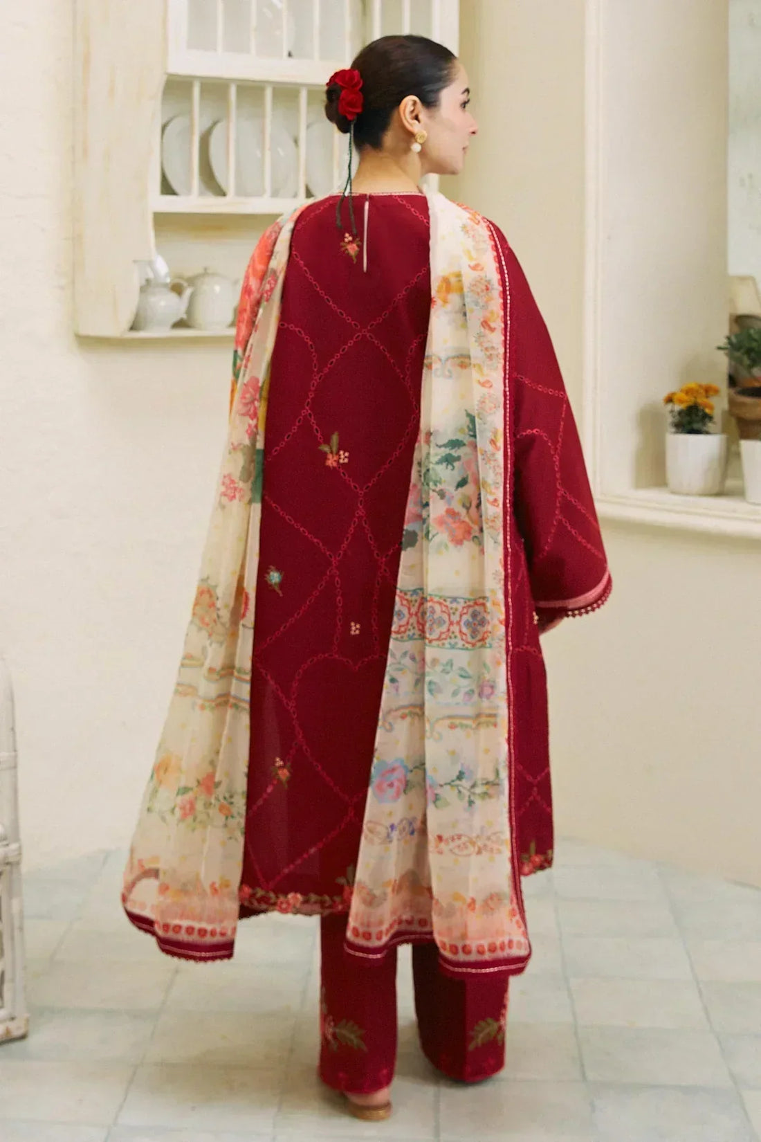 Zara Shahjahan | Coco Lawn 24 | RUHI-10B - House Of Hania
