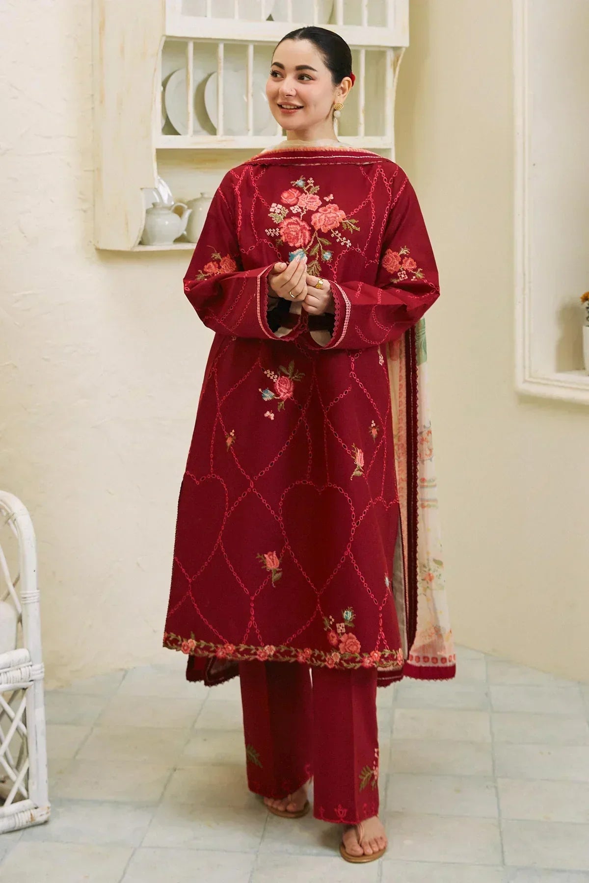 Zara Shahjahan | Coco Lawn 24 | RUHI-10B - House Of Hania