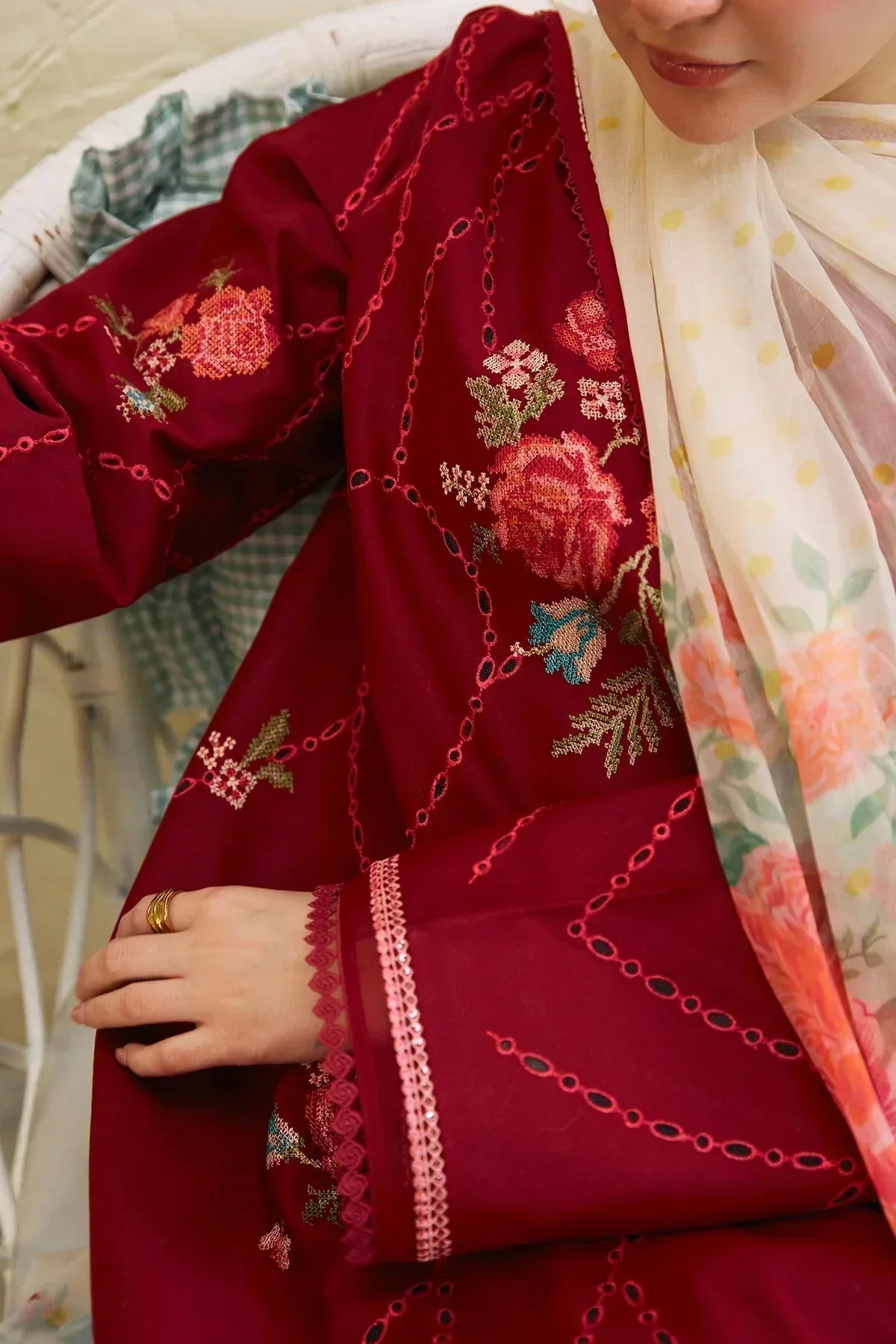 Zara Shahjahan | Coco Lawn 24 | RUHI-10B - House Of Hania