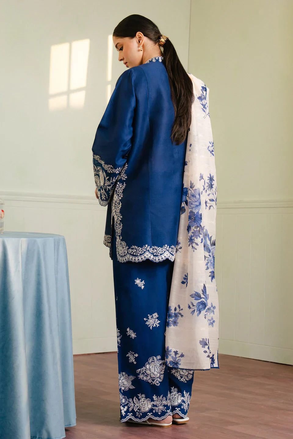 Zara Shahjahan | Coco Lawn 25 | MEADOW-8B - House Of Hania