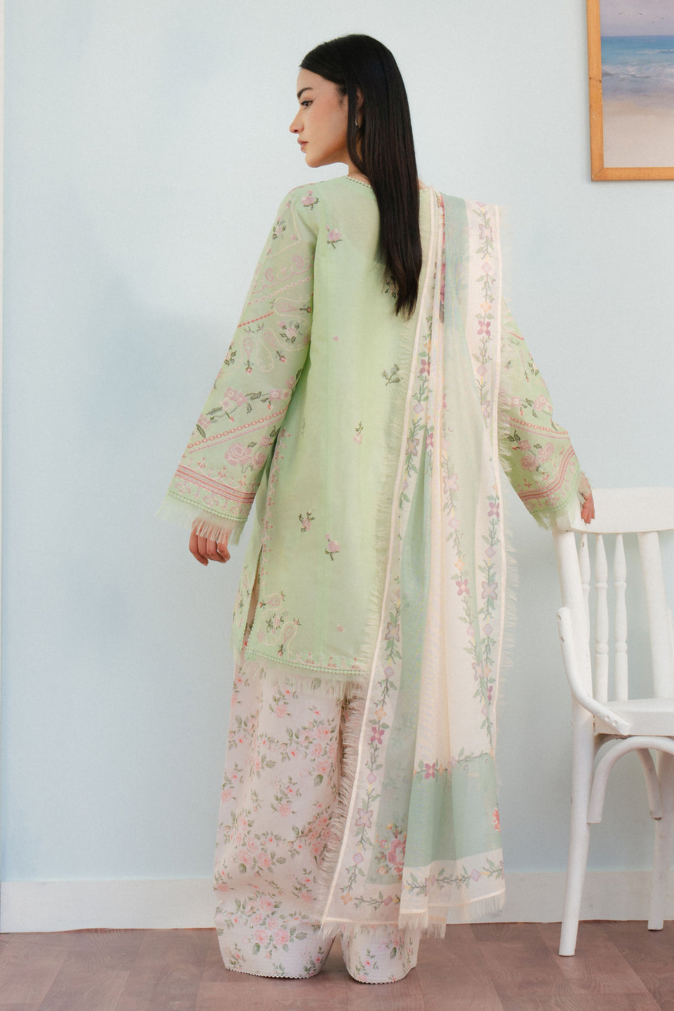 Zara Shahjahan | Coco Lawn 25 | SERENE-2A - House Of Hania