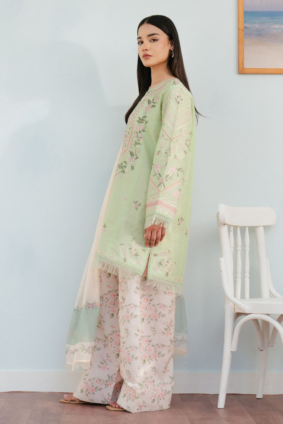 Zara Shahjahan | Coco Lawn 25 | SERENE-2A - House Of Hania