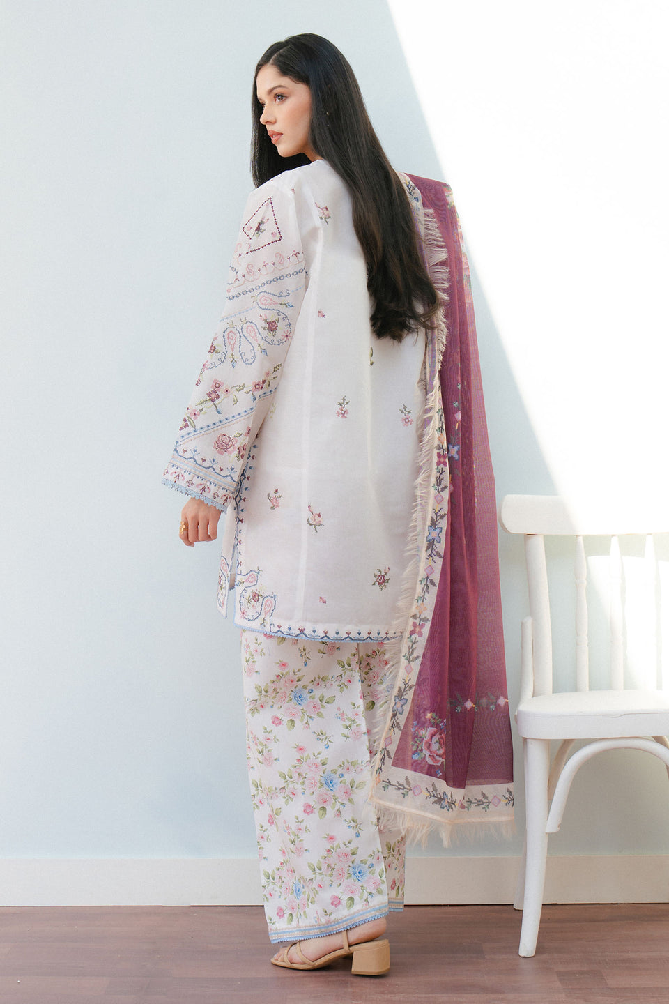 Zara Shahjahan | Coco Lawn 25 | SERENE-2B - House Of Hania