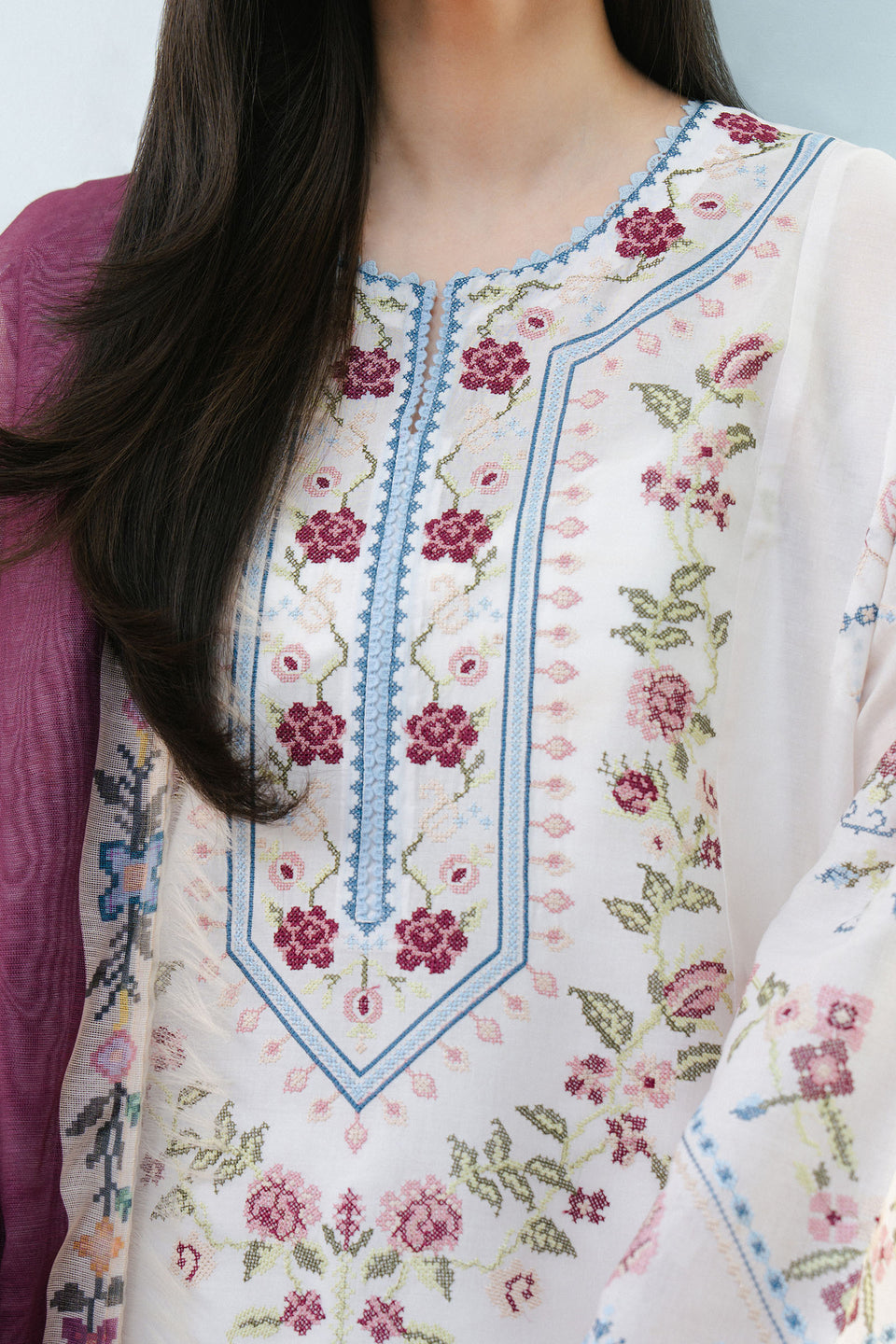 Zara Shahjahan | Coco Lawn 25 | SERENE-2B - House Of Hania