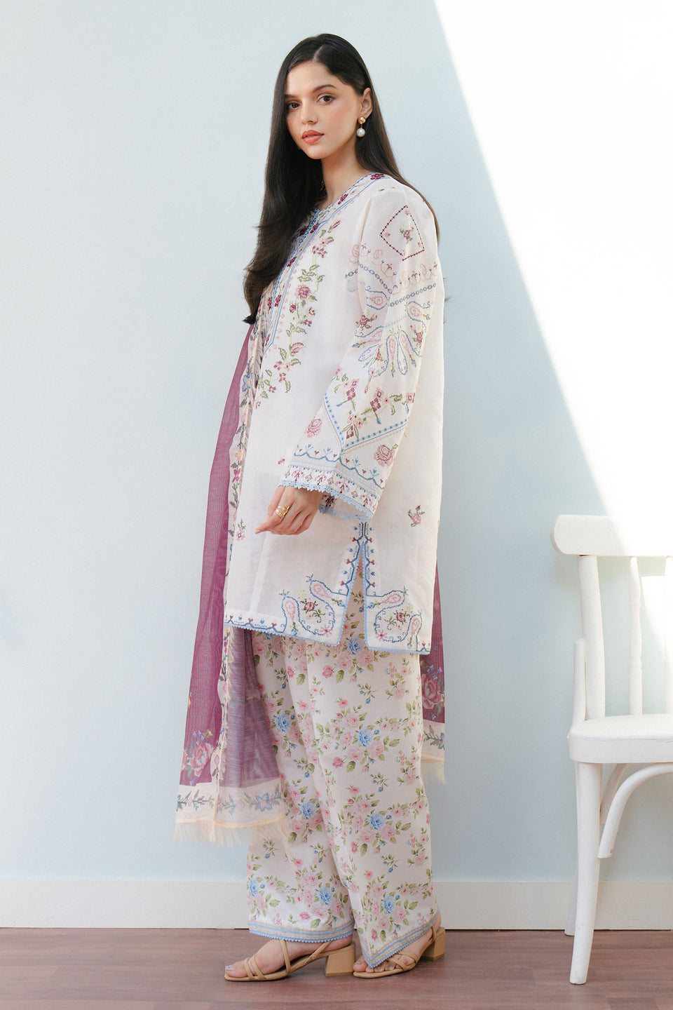 Zara Shahjahan | Coco Lawn 25 | SERENE-2B - House Of Hania