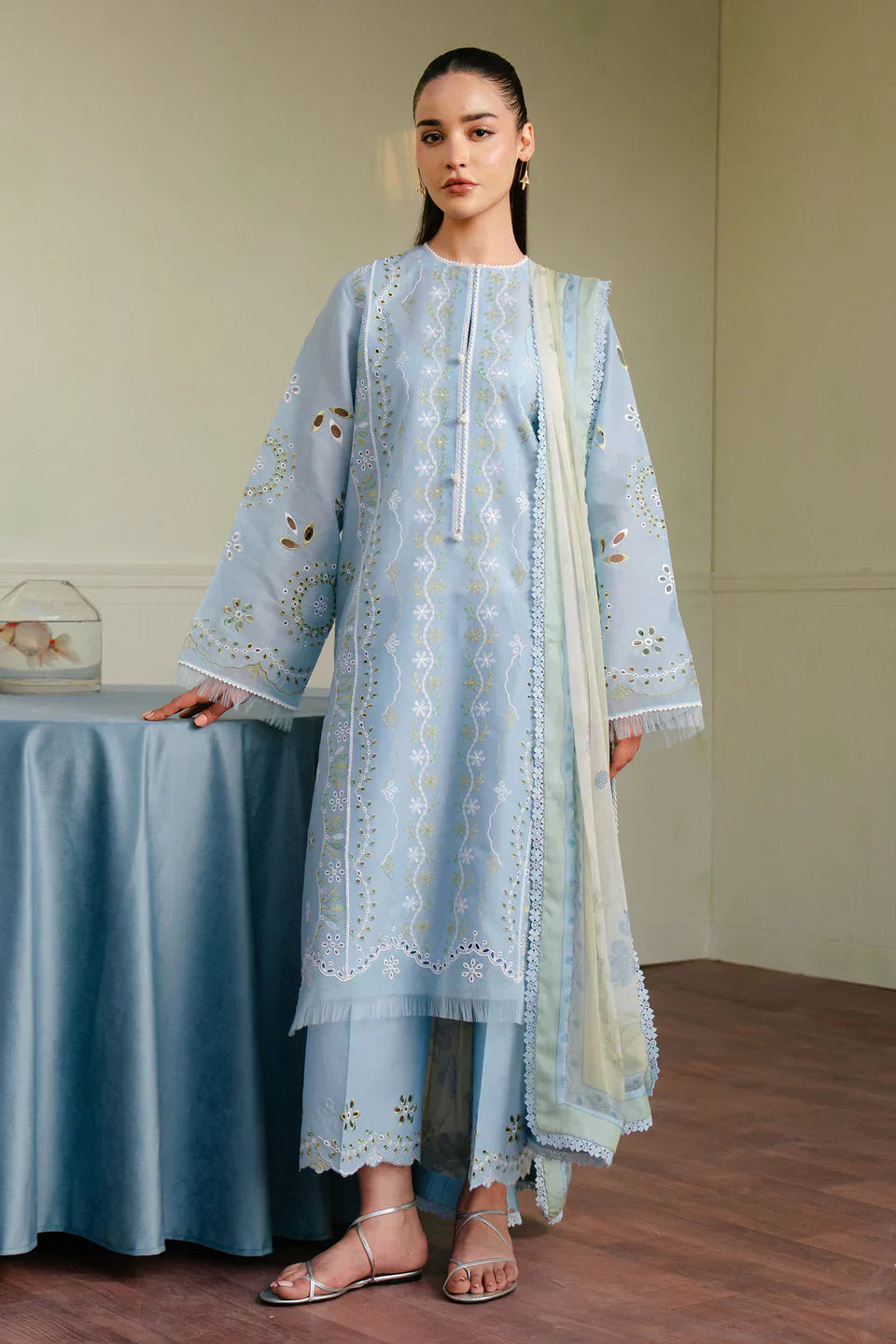 Zara Shahjahan | Coco Lawn 25 | SILAS-5A - House Of Hania