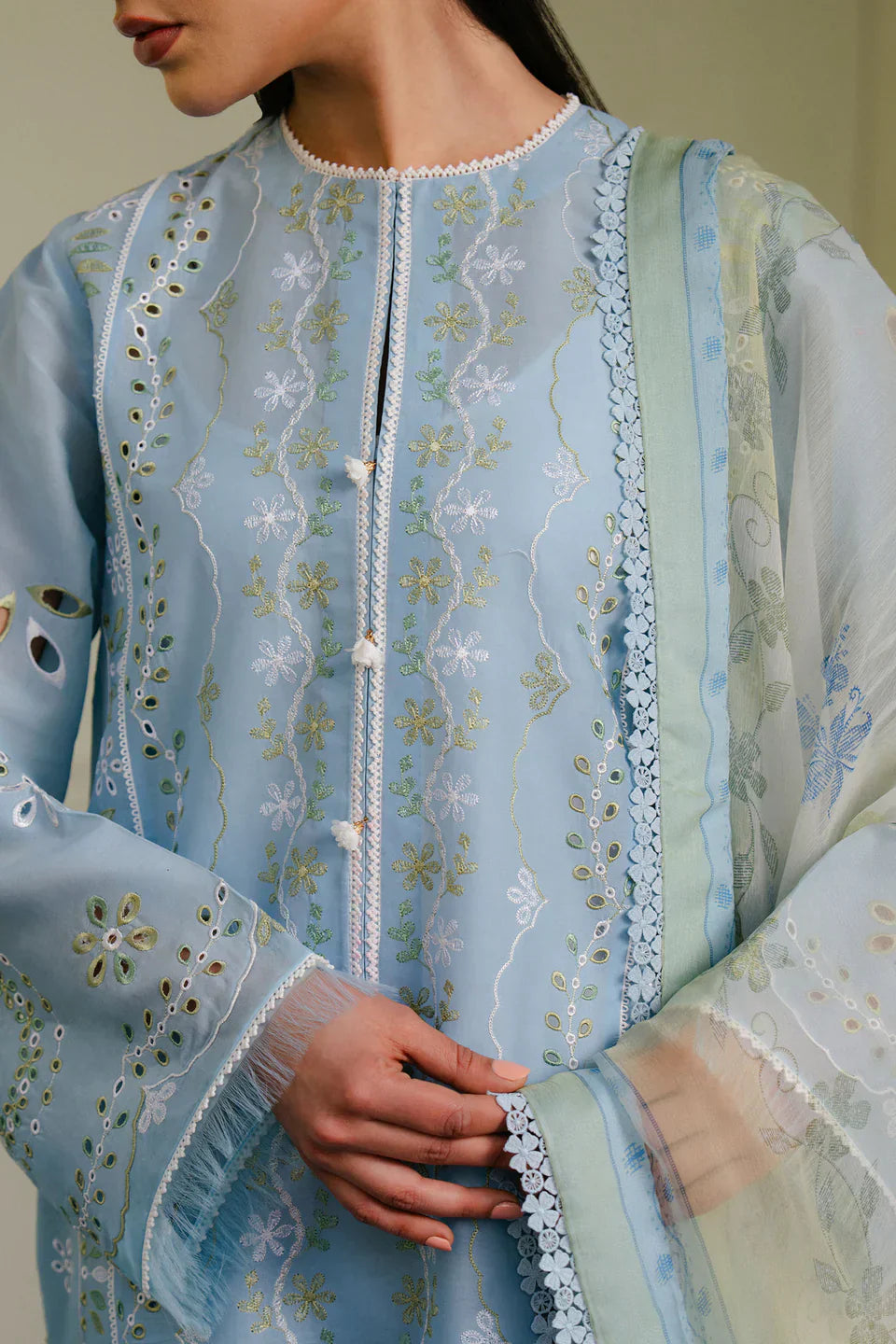 Zara Shahjahan | Coco Lawn 25 | SILAS-5A - House Of Hania