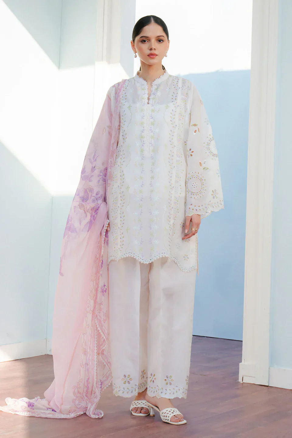 Zara Shahjahan | Coco Lawn 25 | SILAS-5B - House Of Hania