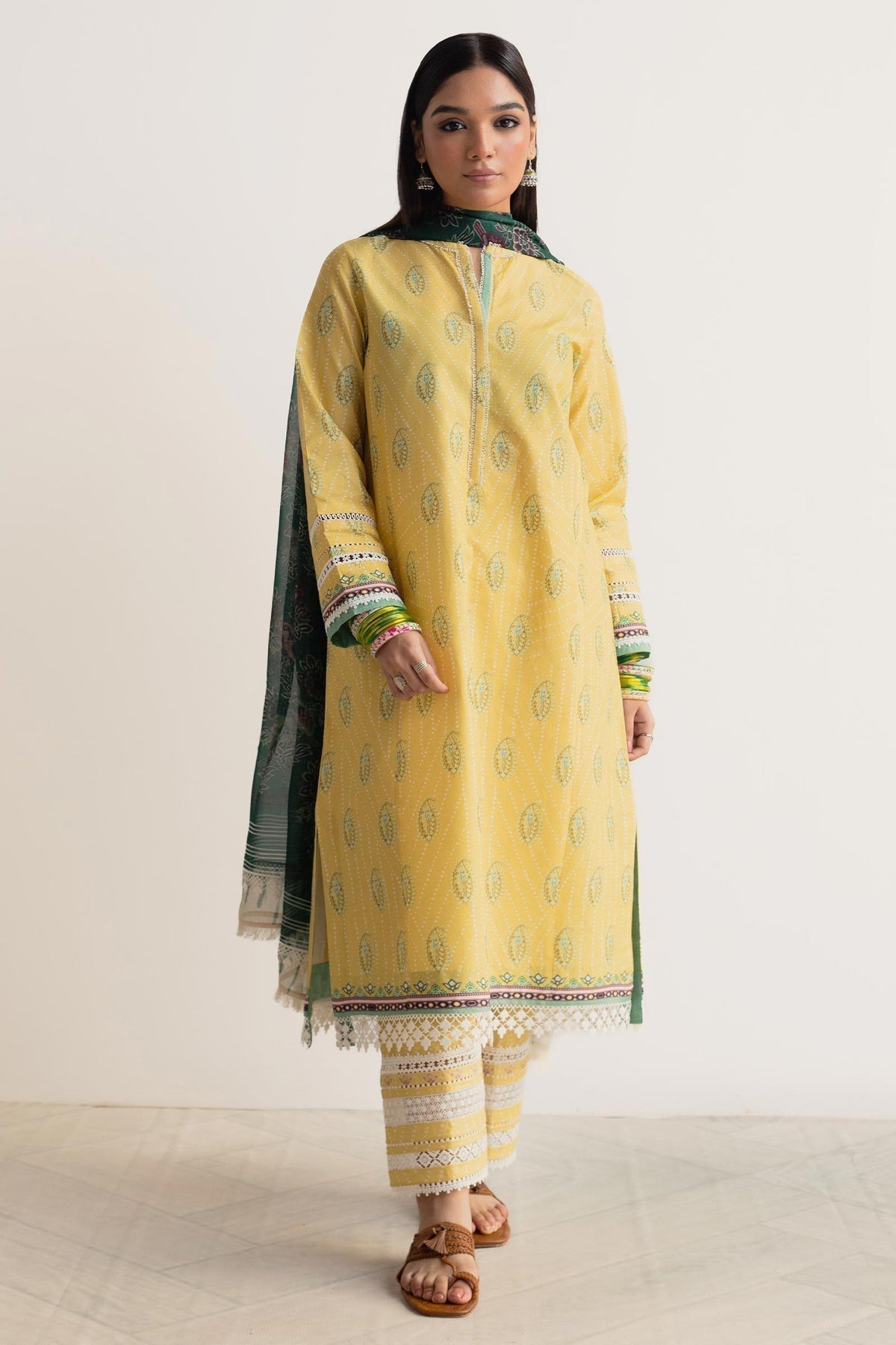 Zara Shahjahan | Coco Prints 24 | CHAMPA-D10 - House Of Hania
