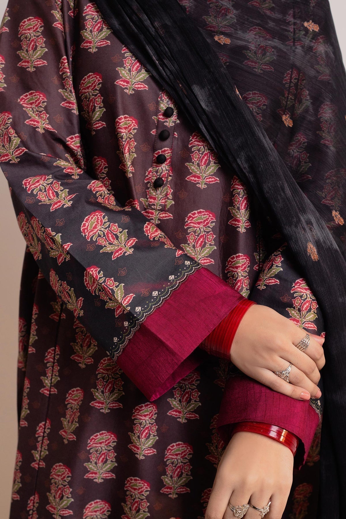 Zara Shahjahan | Coco Prints 24 | SURKH-D9 - House Of Hania