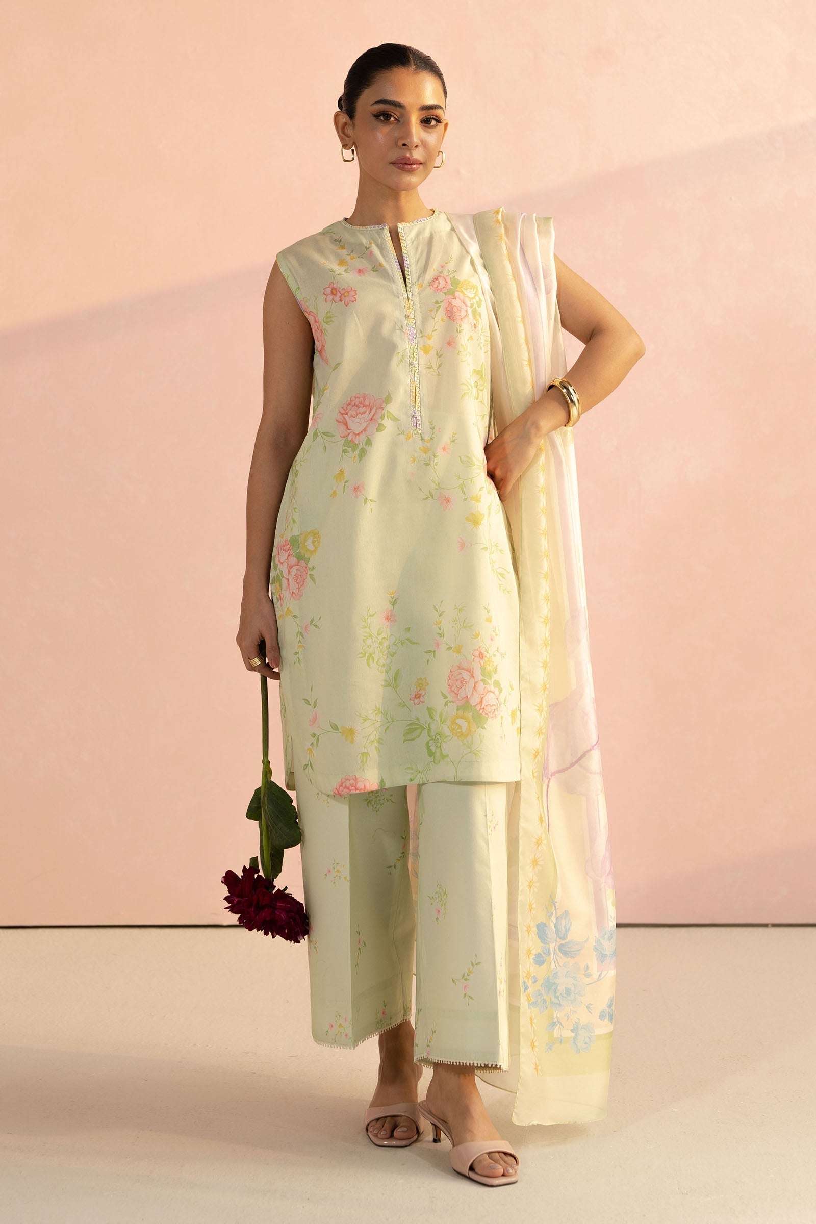 Zara Shahjahan | Coco Prints 25 | Mia-5A - House Of Hania