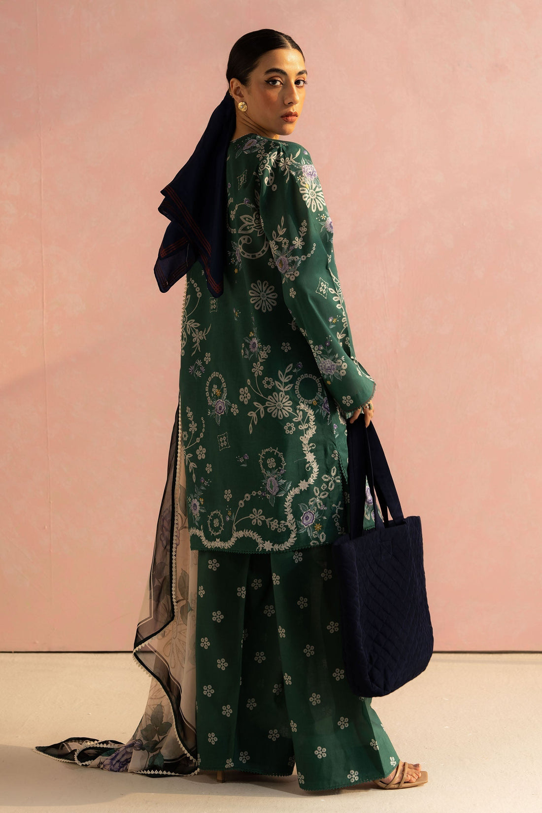 Zara Shahjahan | Coco Prints 25 | Nora-8B - House Of Hania