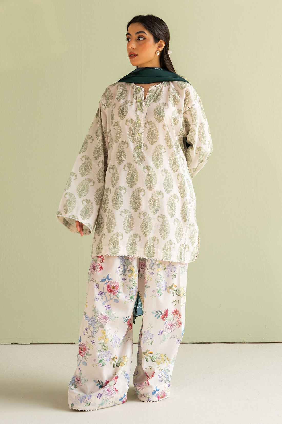 Zara Shahjahan | Coco Prints 25 | Paisley-6B - House Of Hania