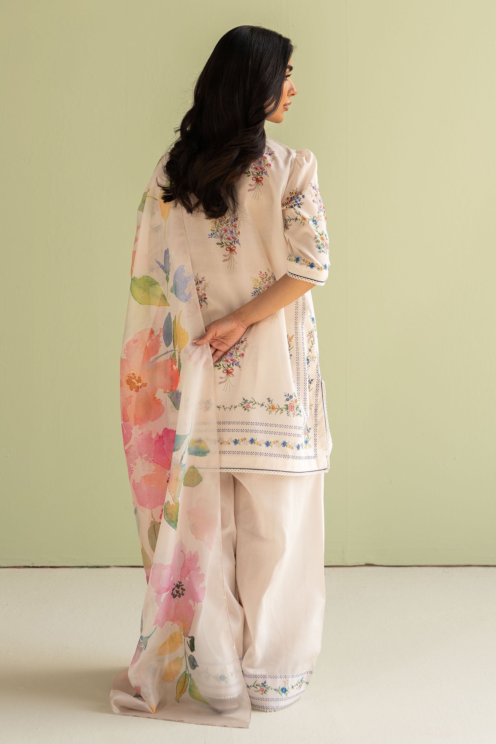 Zara Shahjahan | Coco Prints 25 | Ria-3A - House Of Hania
