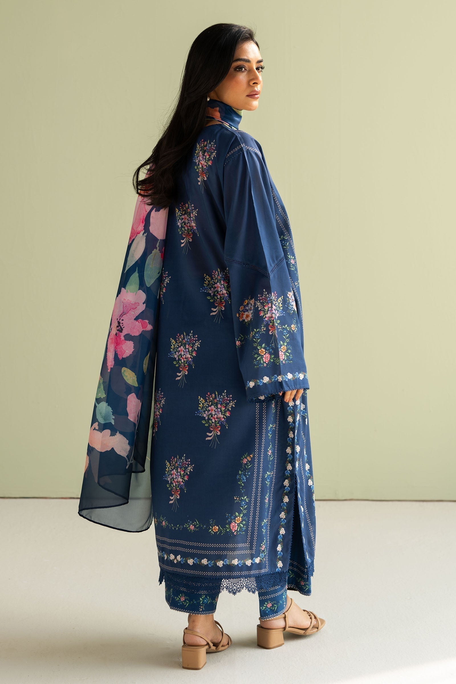 Zara Shahjahan | Coco Prints 25 | Ria-3B - House Of Hania