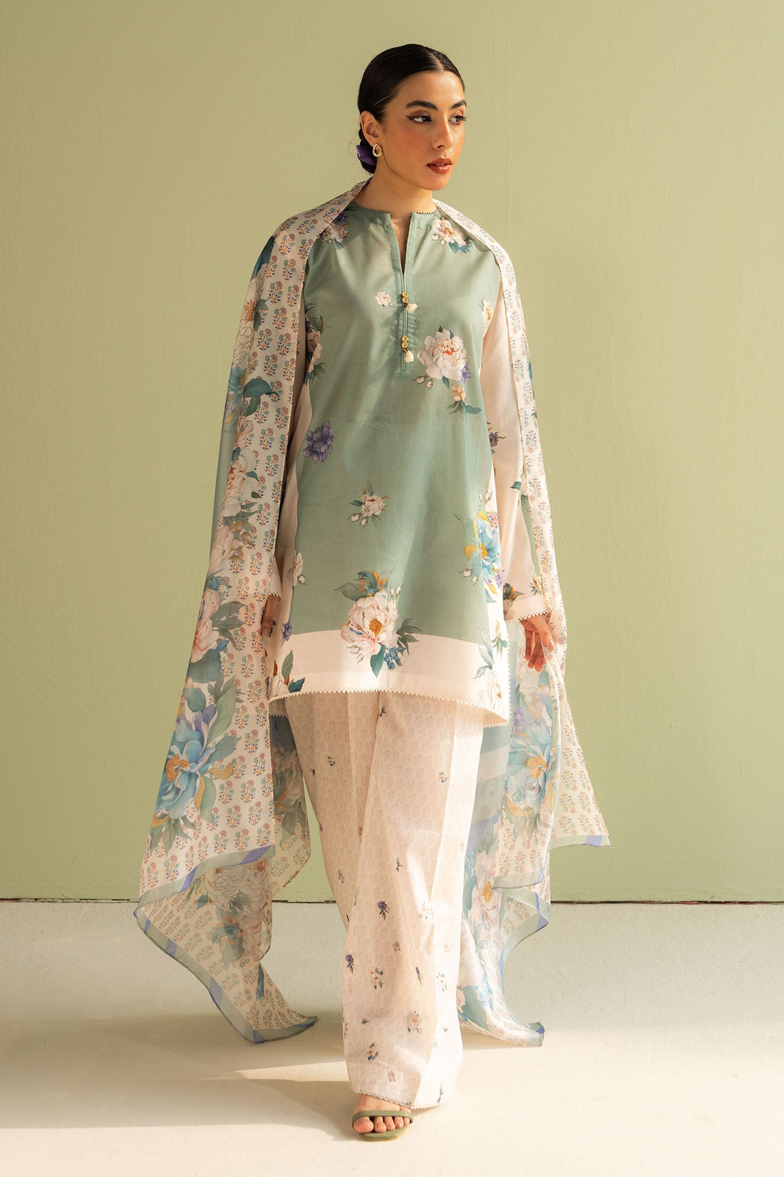 Zara Shahjahan | Coco Prints 25 | Sofia-2A - House Of Hania