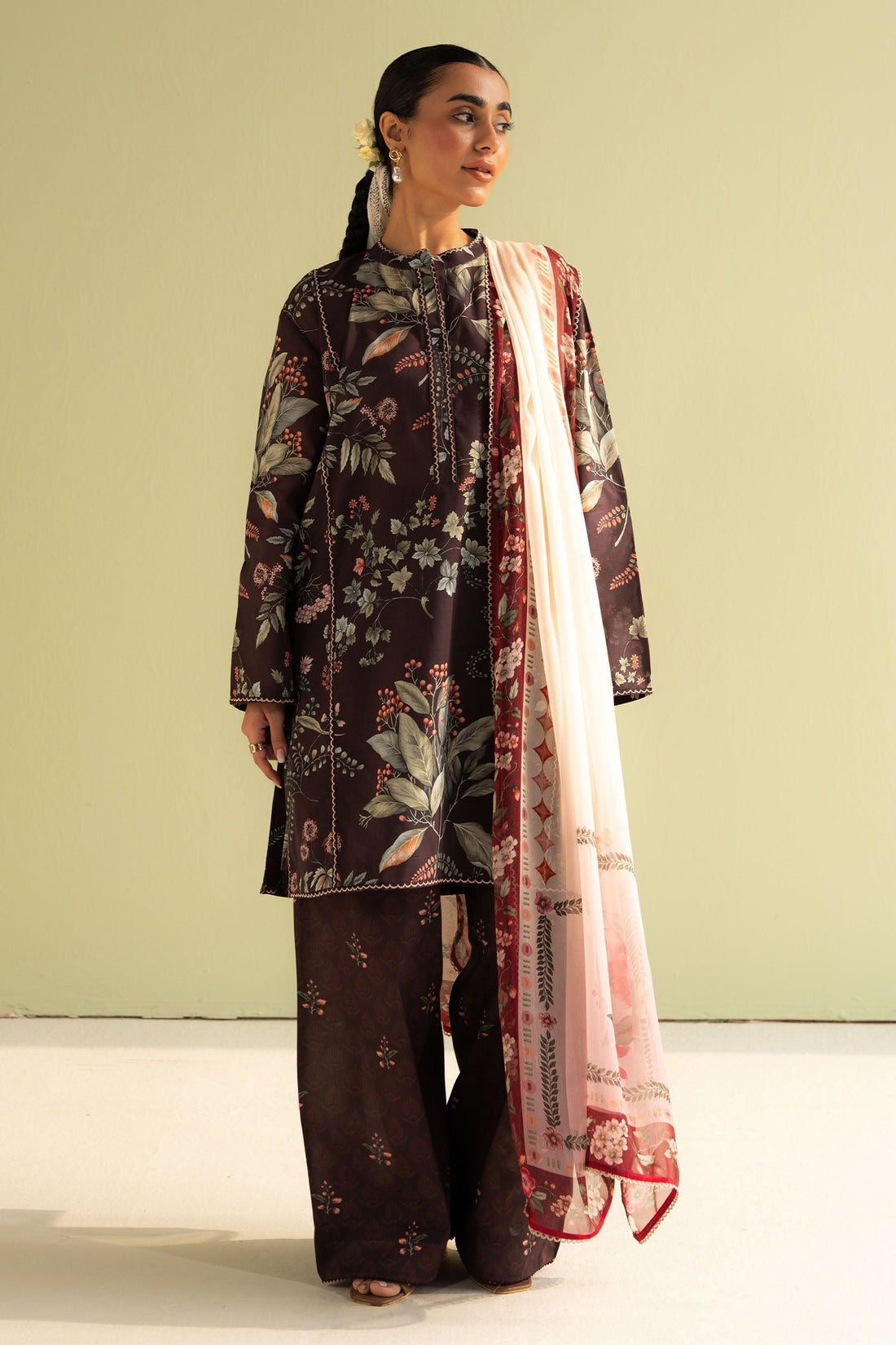 Zara Shahjahan | Coco Prints 25 | Zoe-7B - House Of Hania