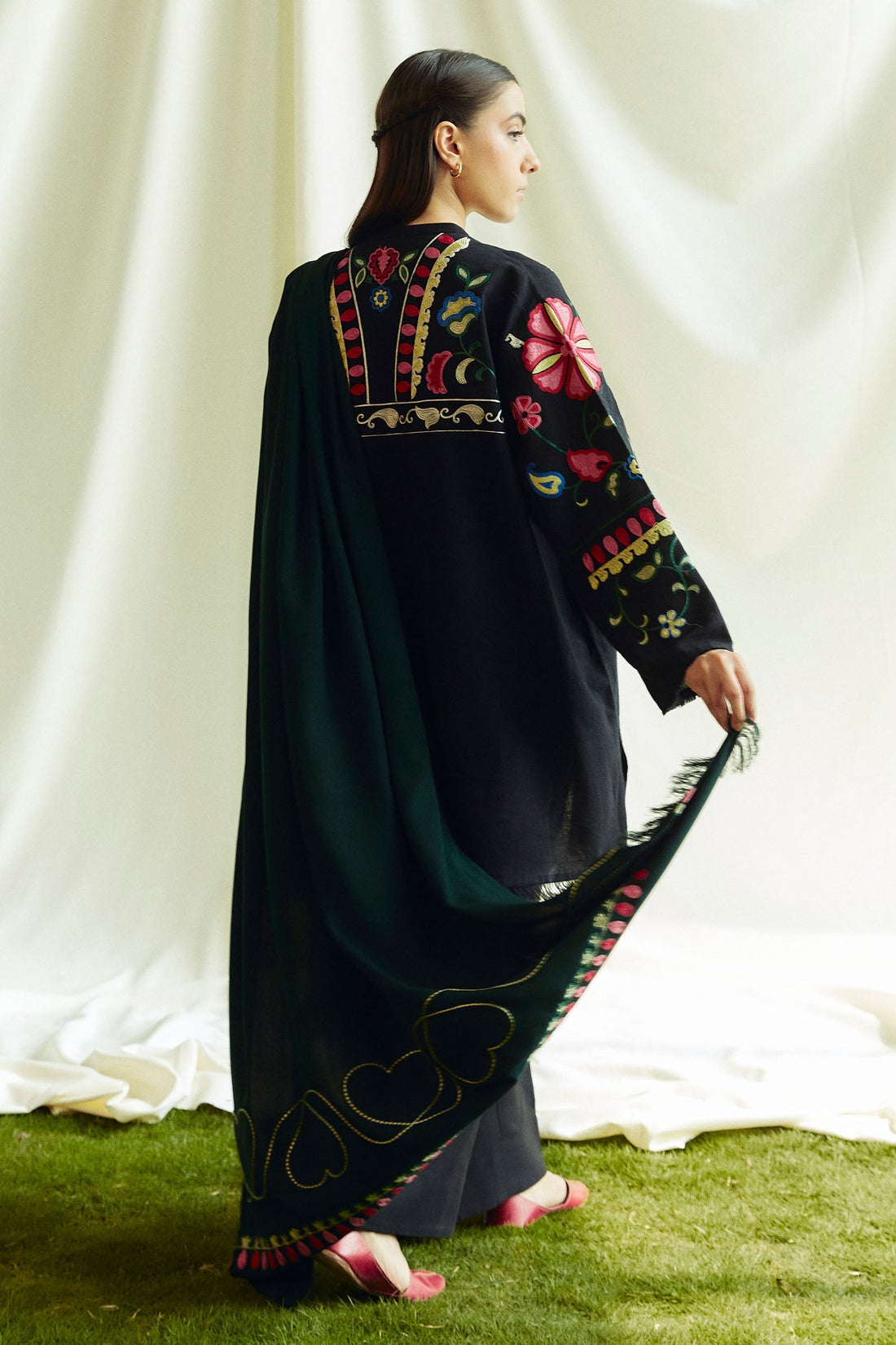 Zara Shahjahan | Coco Winter 24 | Moonstone-1B - House Of Hania