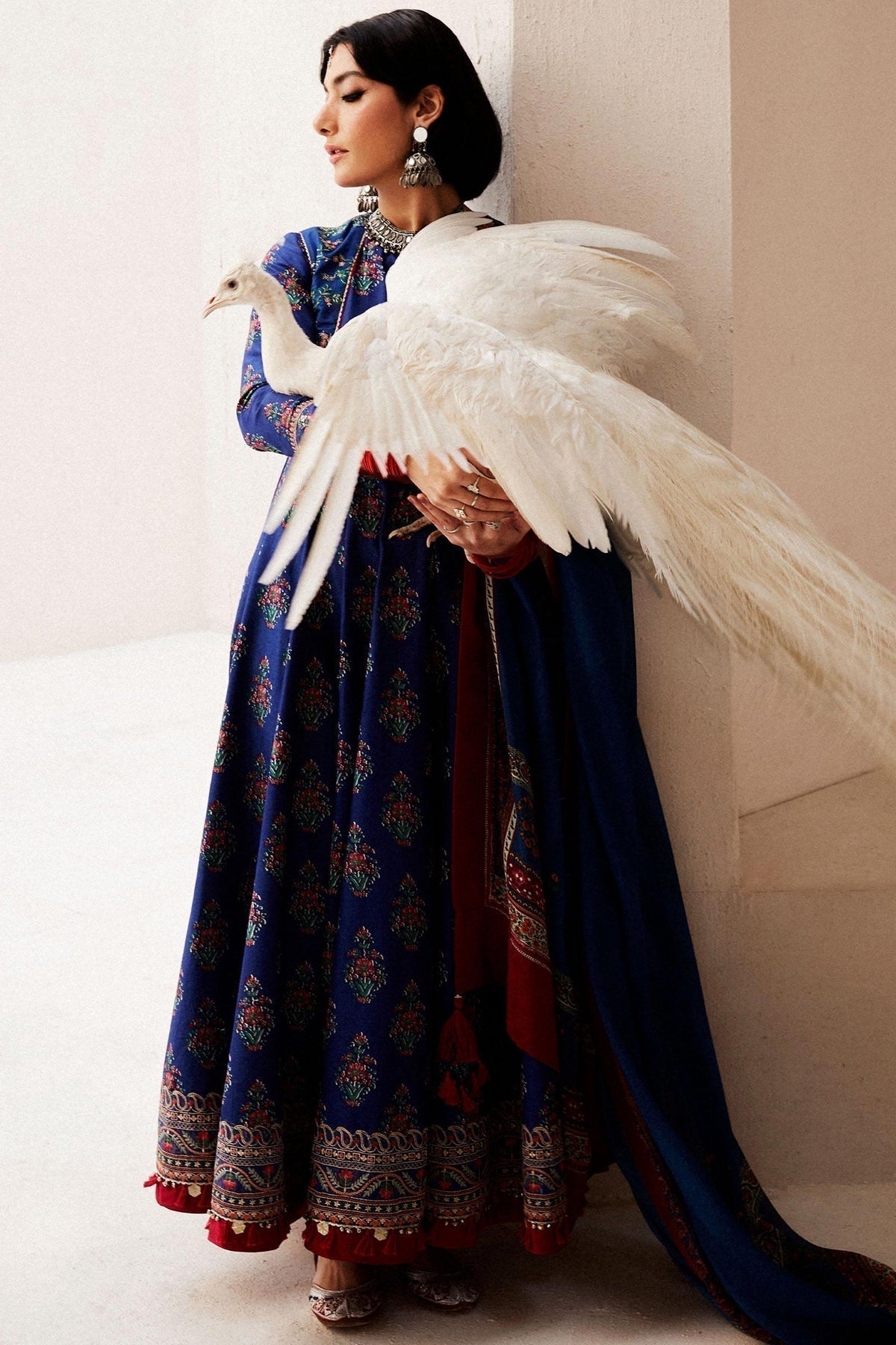 Zara Shahjahan | Luxury Lawn 24 | ANARKALI-11A - House Of Hania