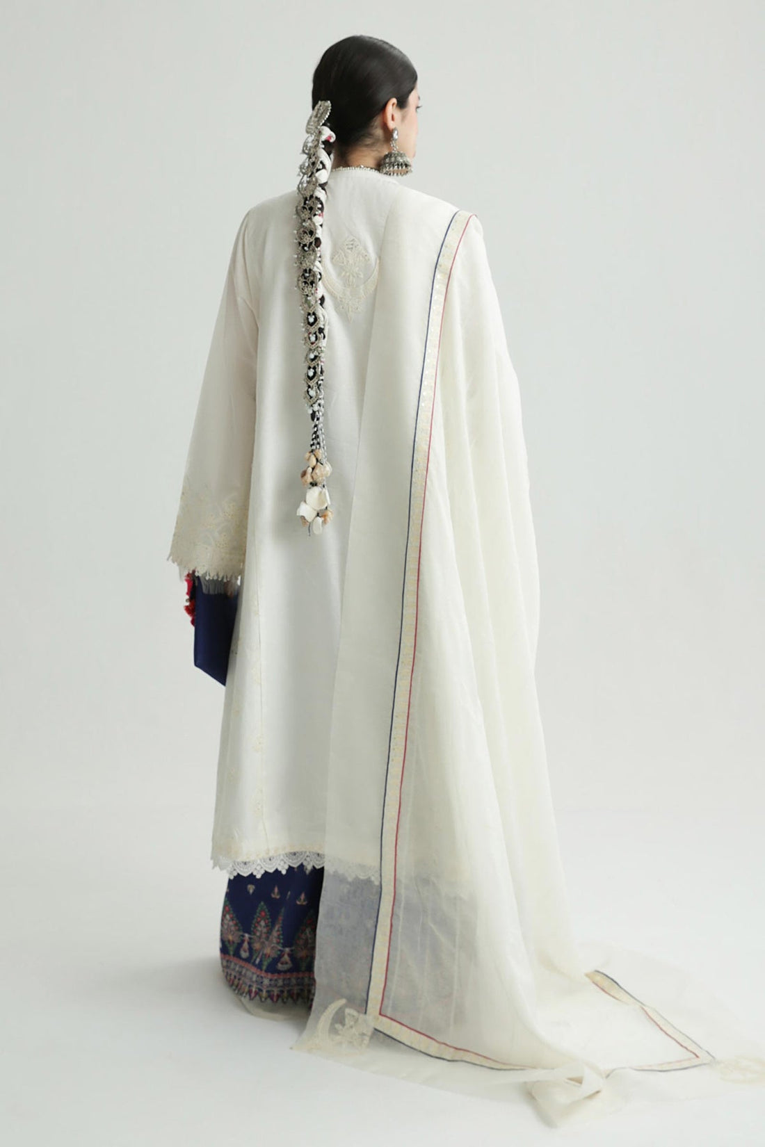 Zara Shahjahan | Luxury Lawn 24 | DEENA-12B - House Of Hania