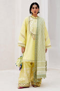 Zara Shahjahan | Luxury Lawn 24 | DILARA-15A - House Of Hania