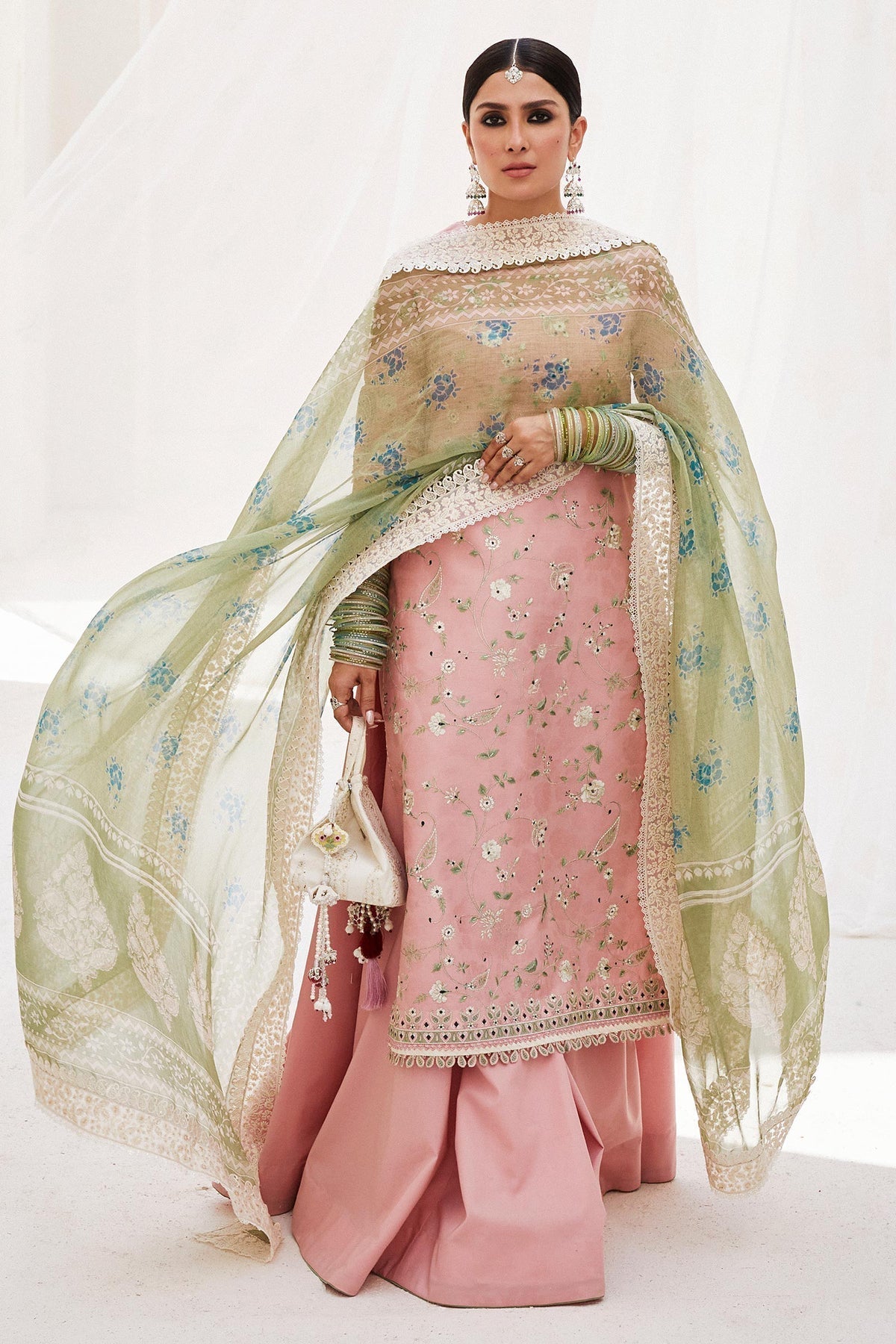 Zara Shahjahan | Luxury Lawn 24 | KORINA-3A - House Of Hania