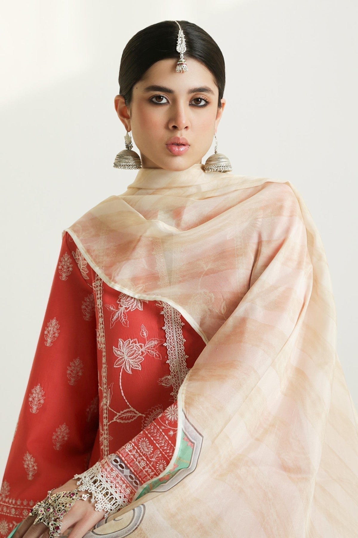 Zara Shahjahan | Luxury Lawn 24 | MAHI-1A - House Of Hania
