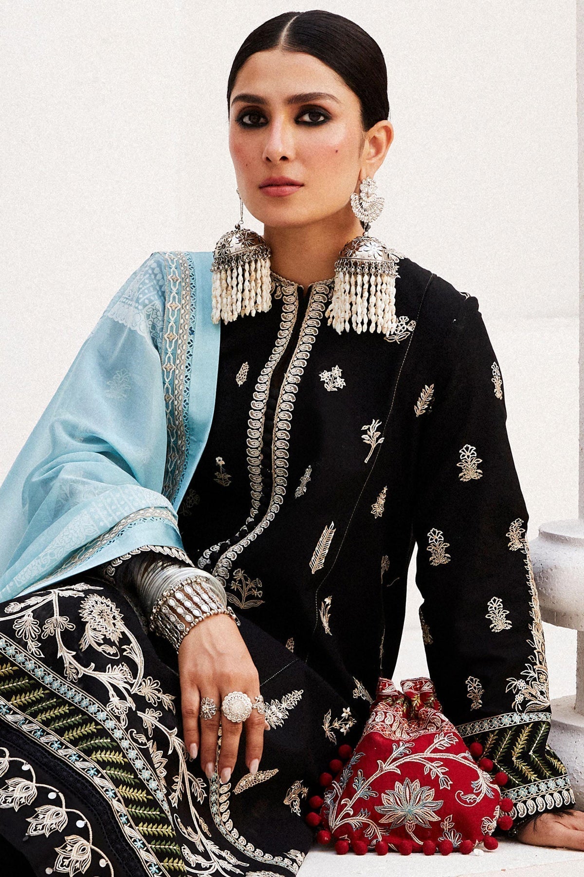 Zara Shahjahan | Luxury Lawn 24 | MYRA-14B - House Of Hania
