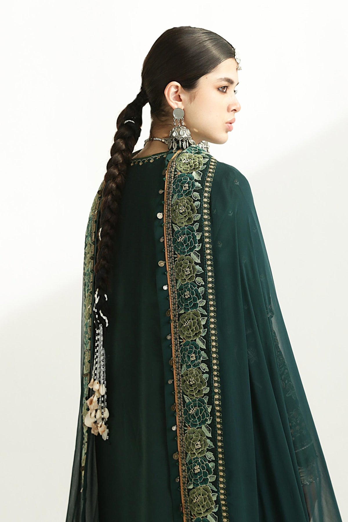Zara Shahjahan | Luxury Lawn 24 | PARSA-9B - House Of Hania