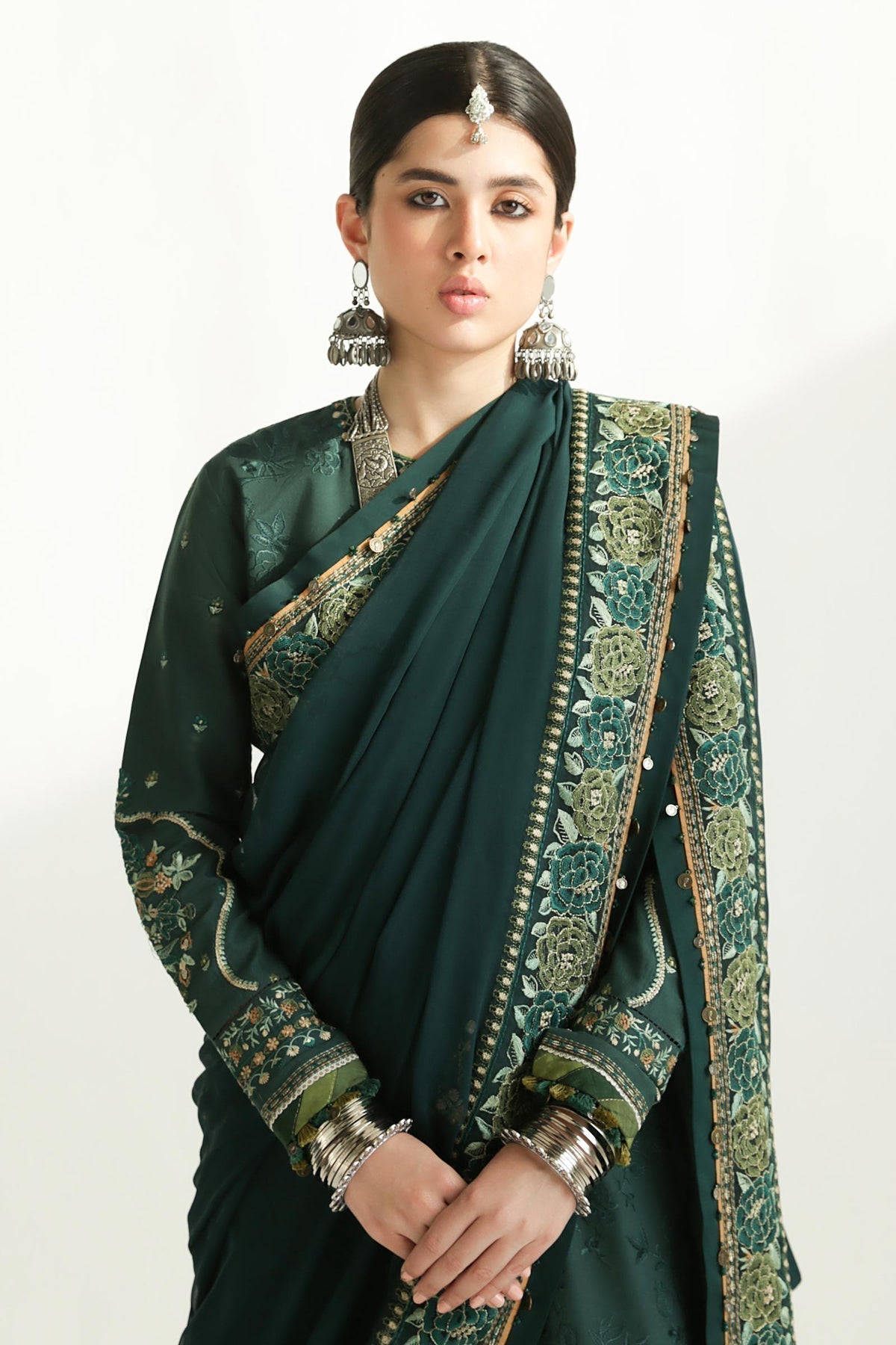 Zara Shahjahan | Luxury Lawn 24 | PARSA-9B - House Of Hania