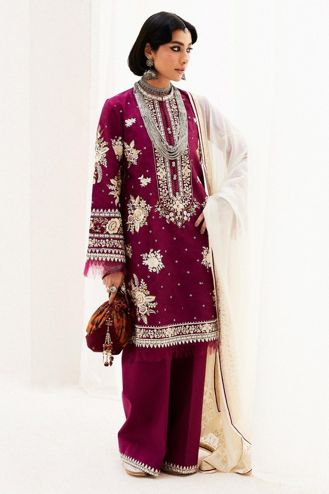 Zara Shahjahan | Luxury Lawn 24 | SIFFA-4A - House Of Hania
