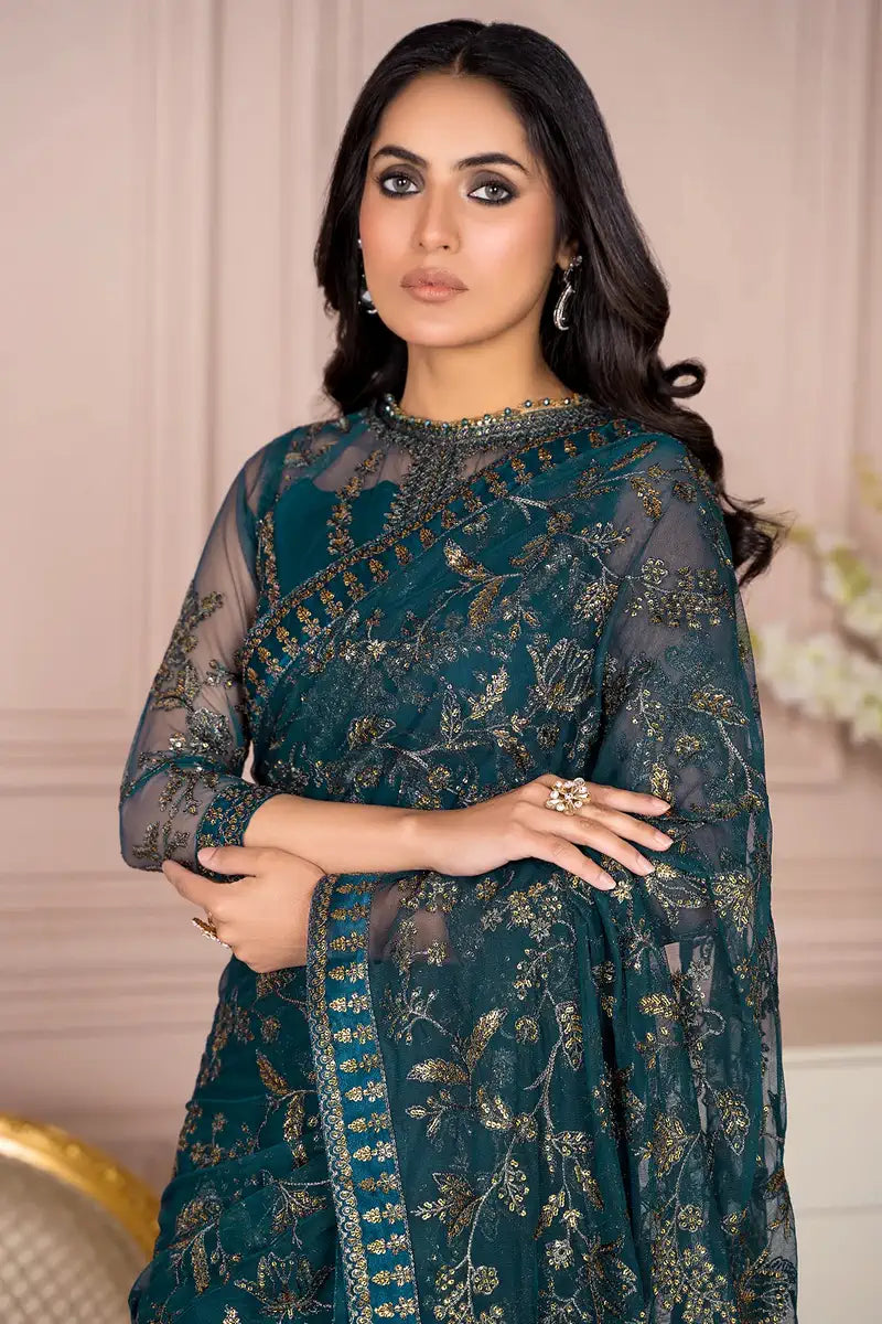 Zarif | Afreen Formals | ZA 01 EVERGREEN - House Of Hania