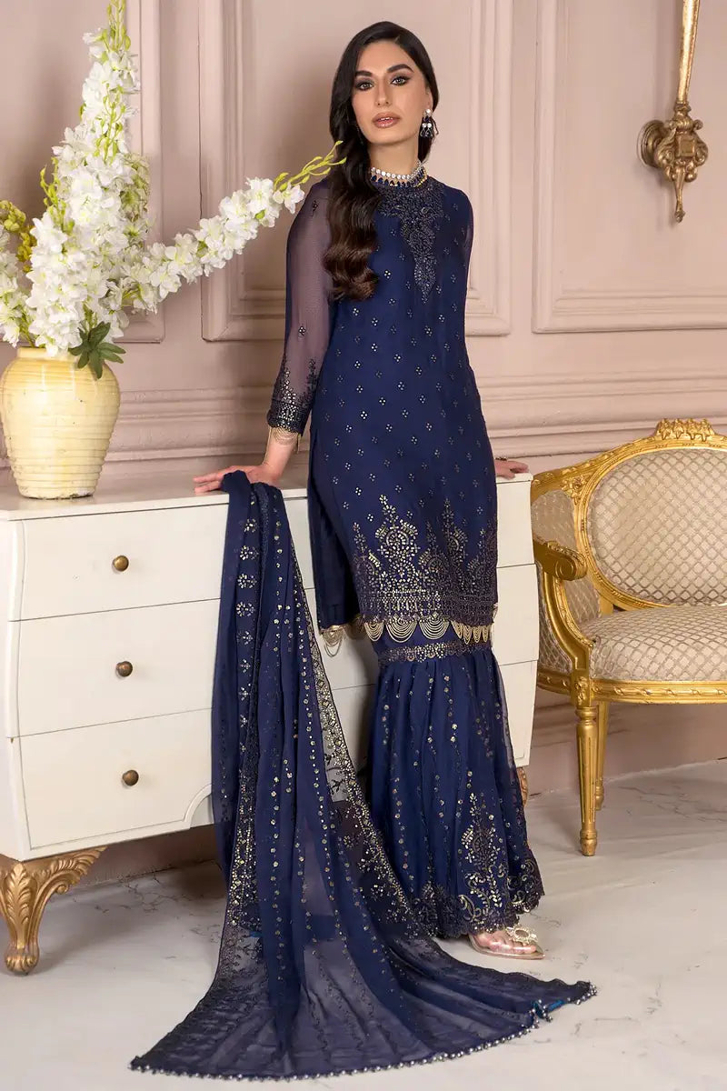 Zarif | Afreen Formals | ZA 05 ADMIRAL - House Of Hania