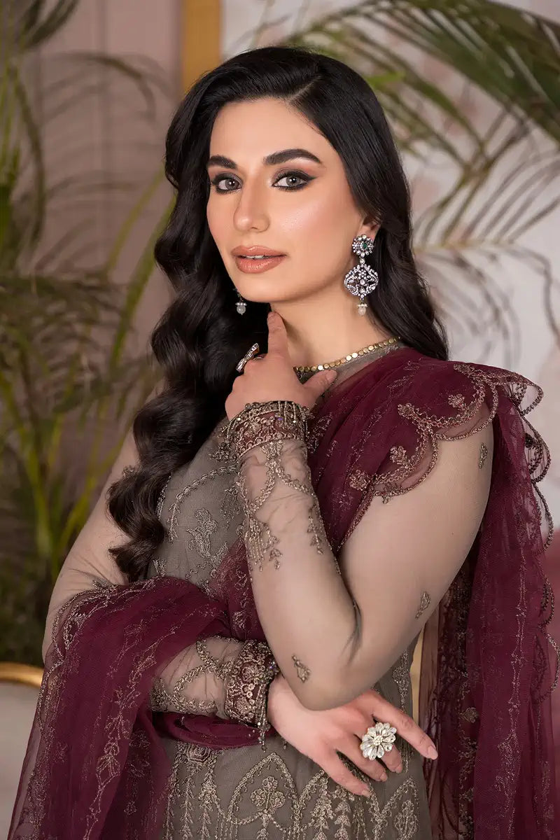 Zarif | Afreen Formals | ZA 10 DOVE - House Of Hania