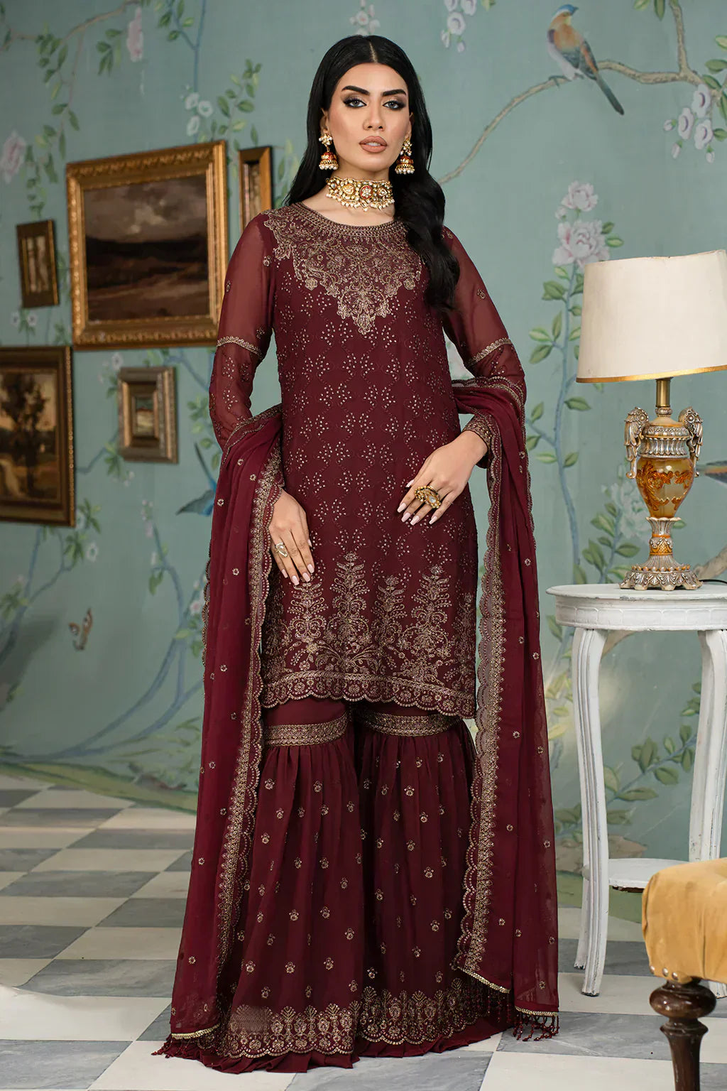 Zarif | Afsanah Formal Edit 24 | ZAF 12 RESHAM - House Of Hania