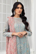 Zarif | DE LUXURY Formals | BLUE MIST - House Of Hania