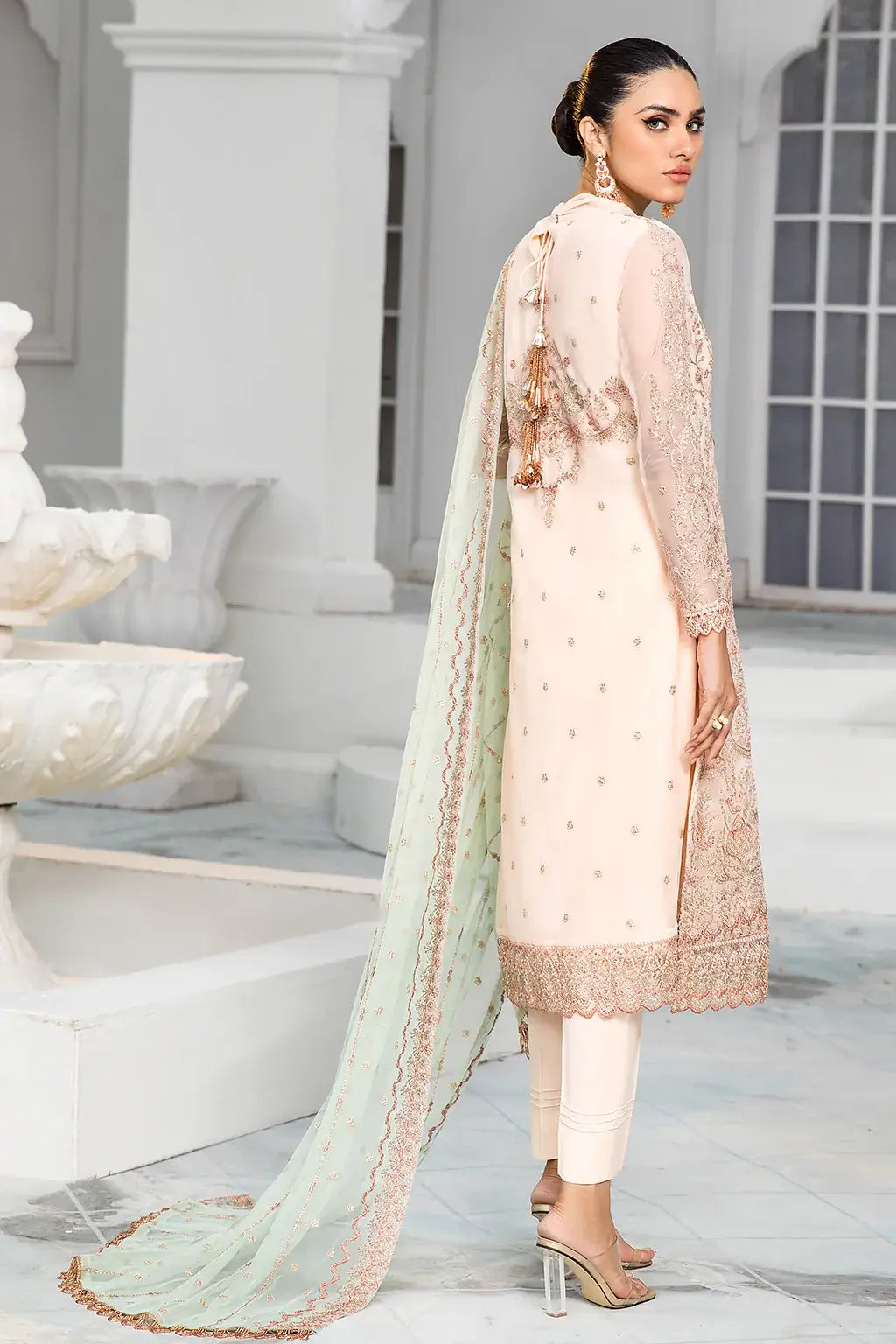 Zarif | DE LUXURY Formals | CORAL - House Of Hania