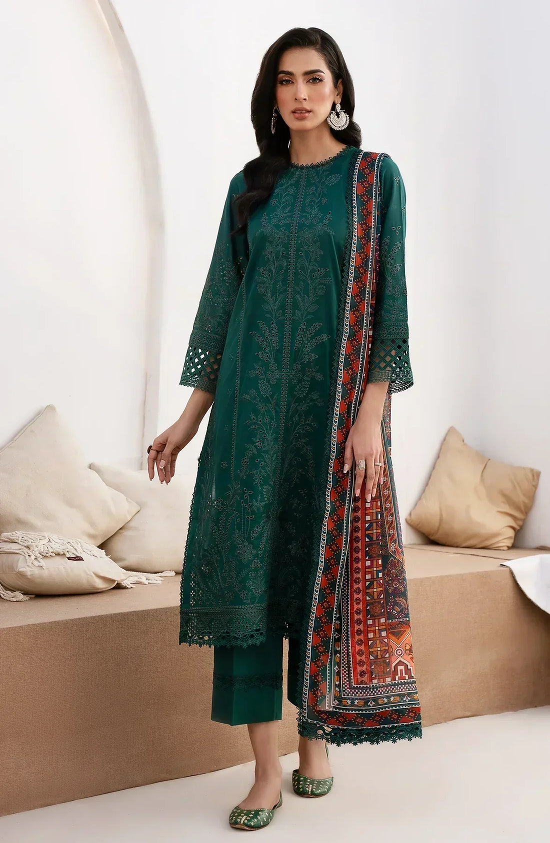 Zarif | Eid Lawn 24| ZL 01 MAPLE - House Of Hania