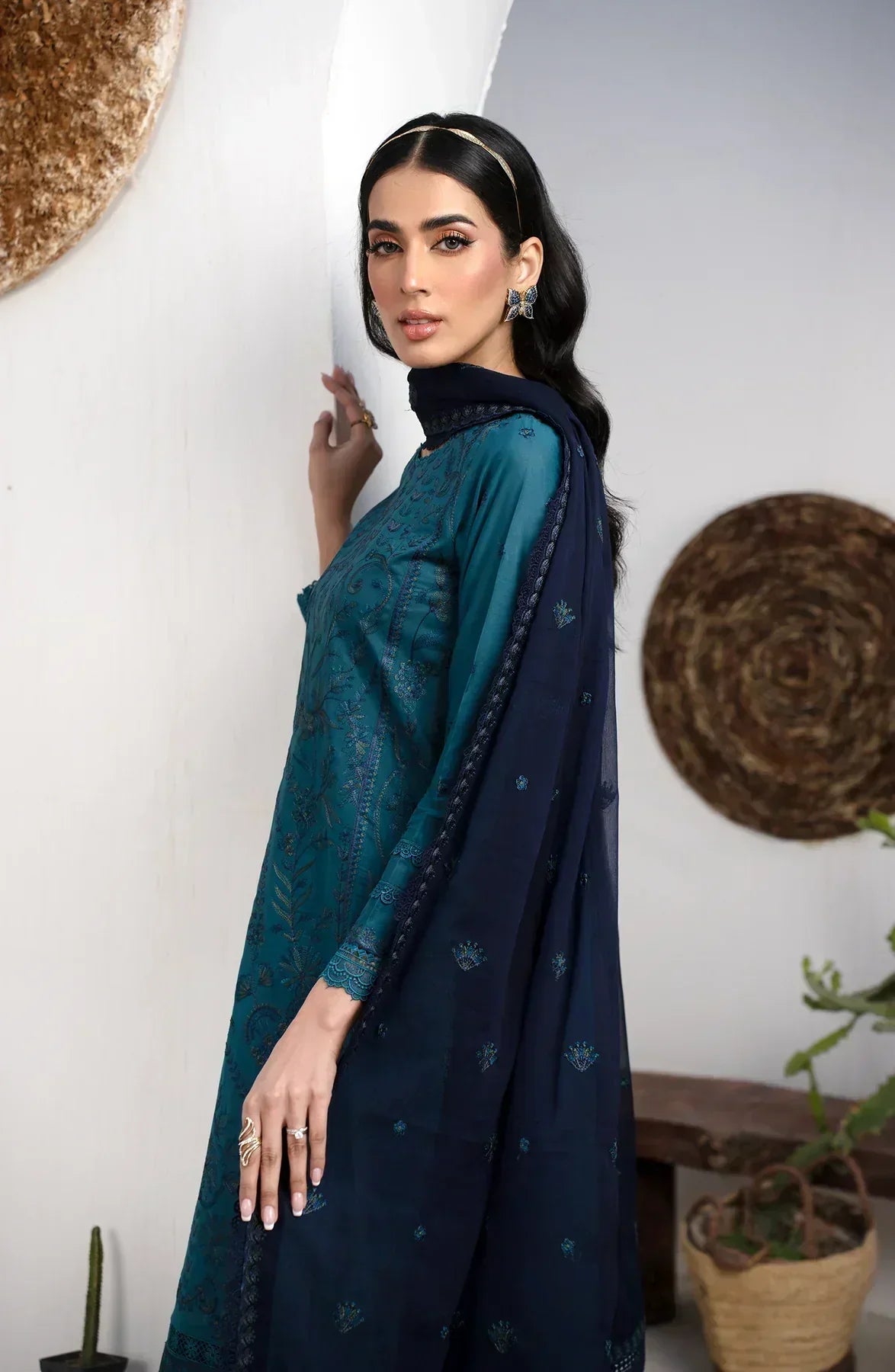 Zarif | Eid Lawn 24| ZL 07 MARINA - House Of Hania
