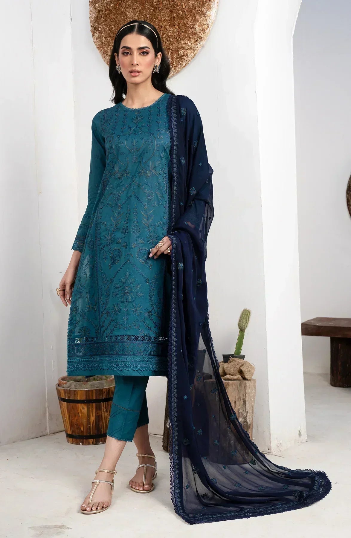 Zarif | Eid Lawn 24| ZL 07 MARINA - House Of Hania
