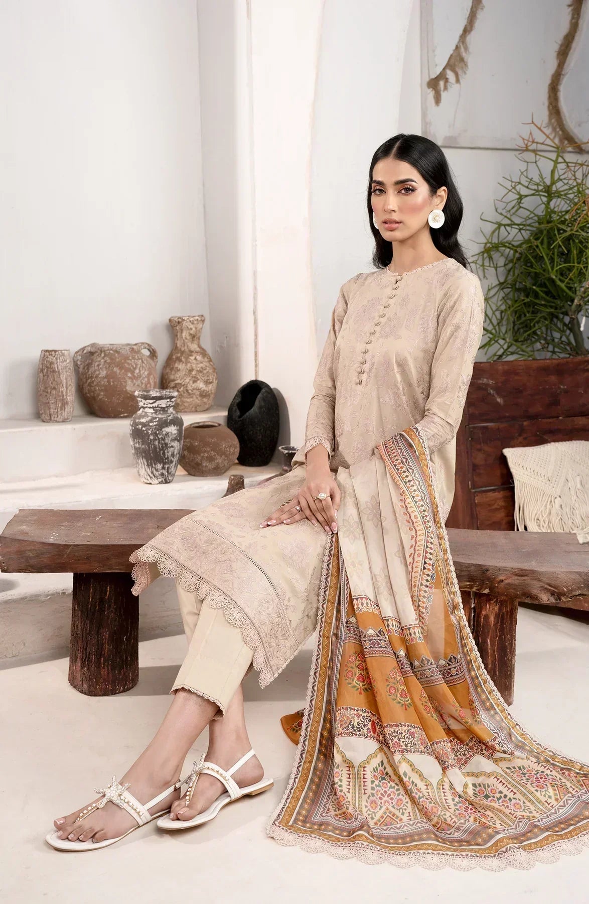 Zarif | Eid Lawn 24| ZL 08 DIVAH - House Of Hania