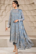 Zarif | Falak Formals | ZF 05 BLUE BELL - House Of Hania