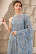 Zarif | Falak Formals | ZF 05 BLUE BELL - House Of Hania